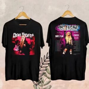 2025 Avril Lavigne Greatest Hits Tour T-Shirt