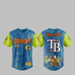 2025 Bay Rays Scooby-Doo Baseball Jersey