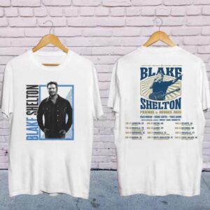 2025 Blake Shelton Friends and Heroes Tour T-Shirt