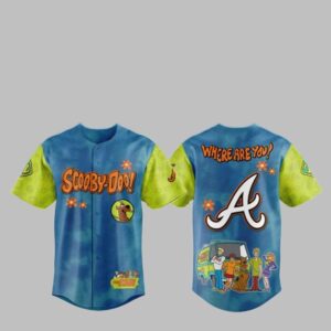 2025 Braves Scooby-Doo Baseball Jersey