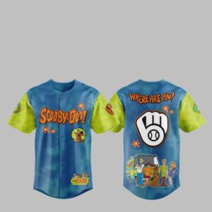 2025 Brewers Scooby-Doo Baseball Jersey