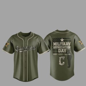 2025 Cleveland Guardians Military Appreciation Day Jersey