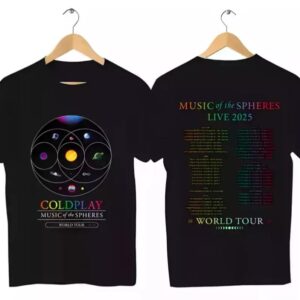 2025 Coldplay World Tour T-Shirt