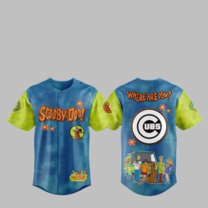 2025 Cubs Scooby-Doo Baseball Jersey