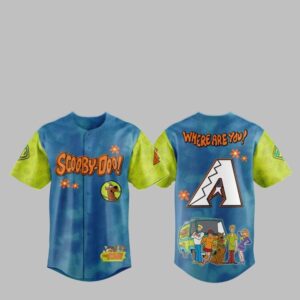 2025 Diamondbacks Scooby-Doo Baseball Jersey