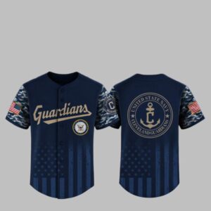 2025 Guardians US Navy Appreciation Night Jersey