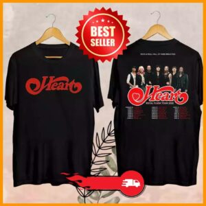 2025 Heart Band Royal Flush Tour T-Shirt