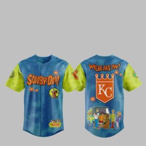 2025 KC Royals Scooby-Doo Baseball Jersey