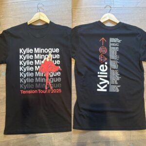 2025 Kylie Minogue Tension Tour T-Shirt