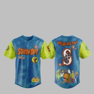 2025 Mariners Scooby-Doo Baseball Jersey