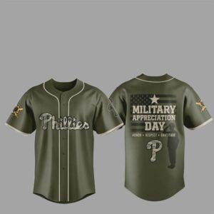 2025 Philadelphia Phillies Military Appreciation Day Jersey