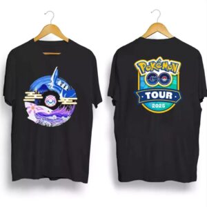 2025 Poket mons GO Tour Unova – Los Angeles T-shirt