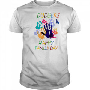 2025 LA Dodgers Happy Family Day shirt