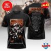 3D T-Shirts Metallica Tour 2025