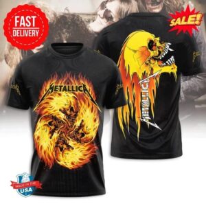 3D Tee Metallica M72 Tour 2025