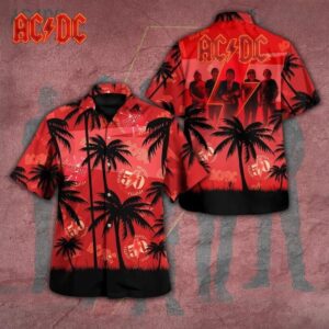 ACDC 3D Hawaiian Shirt