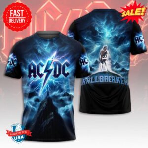 ACDC Ball Breaker 2025 3D Shirt