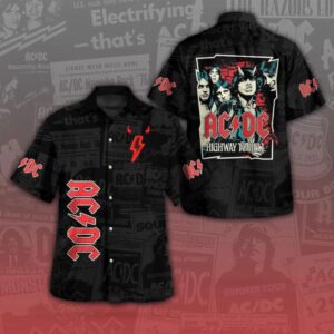ACDC Highway to Hell Hawaiian shirt