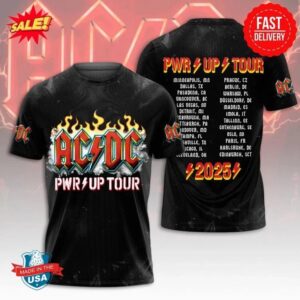 ACDC Pwr Up Tour 3D Shirt