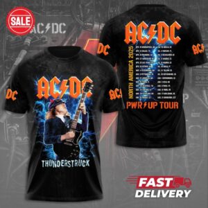 ACDC Thunderstruck tour shirt
