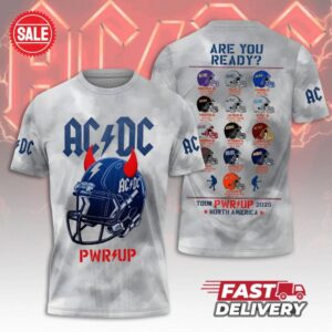 ACDC fan football shirt
