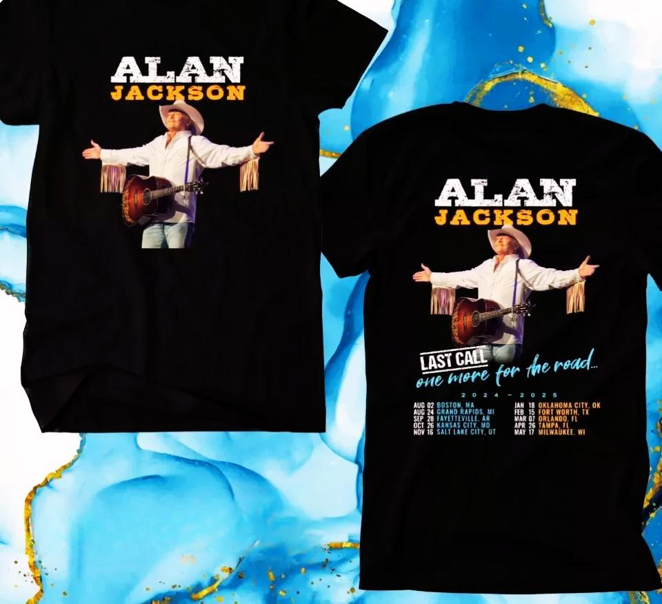 ALAN JACKSON LAST CALL ONE MORE TOUR 2024-2025 Tshirt