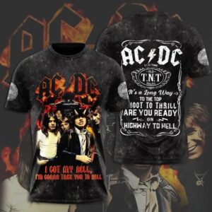AcDc Band Shirt Music Band 3D Shirt