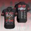 Acdc 52 Years (1973-2025) Hawaiian Shirt
