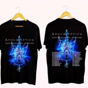 Apocalyptica 2025 Tour Shirt