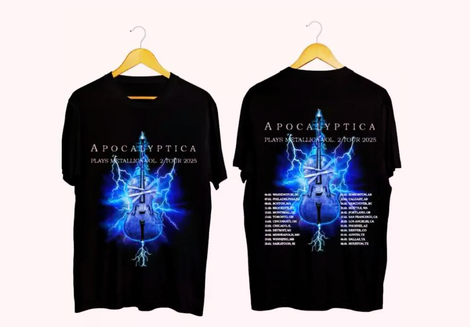 Apocalyptica 2025 Tour Shirt