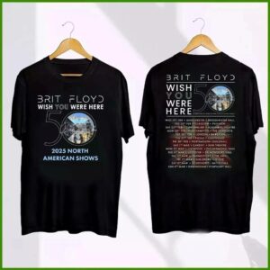 BRIT FLOYD 2025 Wish You Were Here 50th Anniversary World Tour T-Shirt