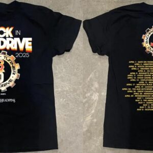Bachman Turner Overdrive Tour Dates 2025 Shirt
