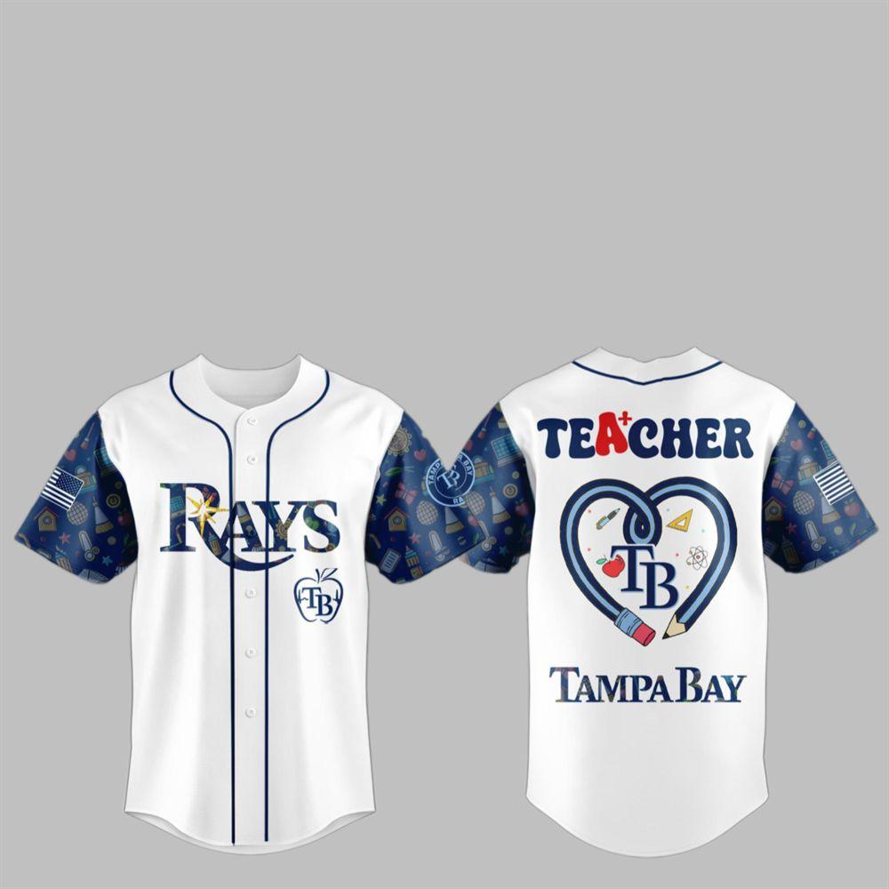 Bay Rays Teacher Appreciation Week Jersey 2025
