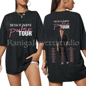 Benson Boone Pulse Tour Oversized T-Shirt