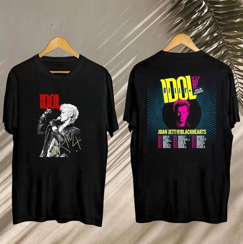 Billy Idol It's Nice Day To Tour Again 2025 T-Shirt