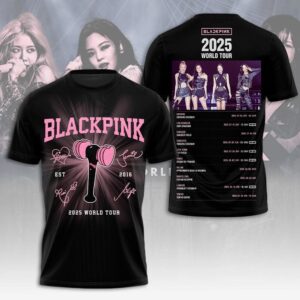 Blackpink 2025 World Tour Shirt