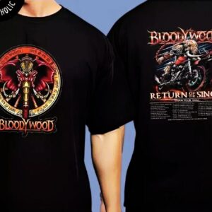 Bloodywood Return Of The Singh Tour 2025 Concert T-Shirt