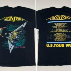 Boston Rock Band Concert Tour 1987 T-Shirt