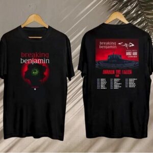 Breaking Benjamin 2025 Tour Shirt