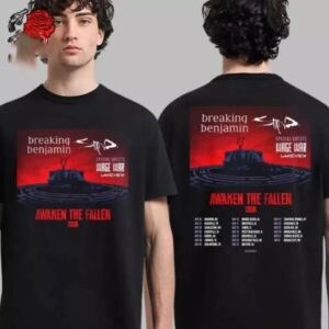 Breaking Benjamin Awaken The Fallen Tour 2025 T-Shirt