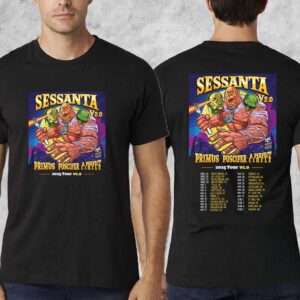CIRCLE And PRIMUS And PUSCIFER Sessanta Tour 2025 Two Sides Classic T-Shirt