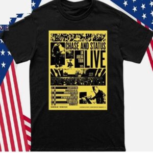 Chase And Status Uk Arena Tour 2025 Live Poster Shirt