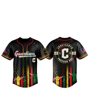 Cleveland Guardians Juneteenth Day 2025 Baseball Jersey