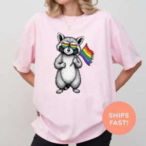 Cute Raccoon Pride Shirt