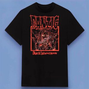 Danzig Black Laden Crown Shirt