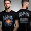 Def Leppard Pyromania Summer Tour 2025 Two Sided Unisex T-Shirt