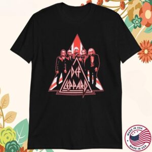 Def Leppard Rock Til You Drop Tour Will We Drop 2025 Date T-Shirts
