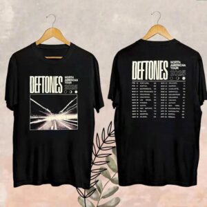 Epic Deftones 2025 Tour Shirt