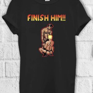 Finish Him Gayming T Shirt