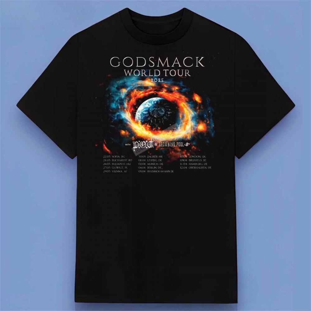 Godsmack World Tour 2025 Unisex Shirt